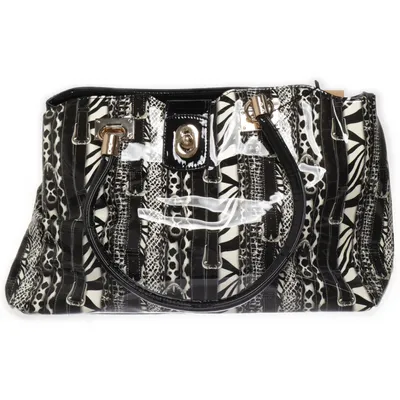 Handbag (Black, Orange) from Tom Eva