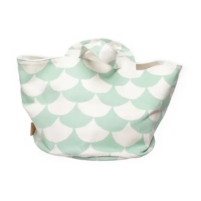 Handväska (Vit, Grön) från Littlephant