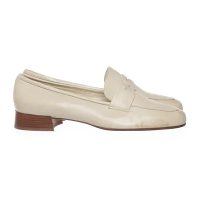 Slip-ons (Beige) from Lario Leather