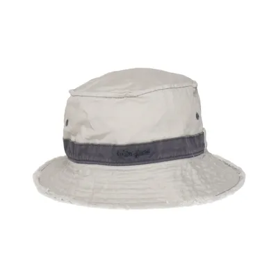 Bucket hat (Beige, Blauw) van Life is Good
