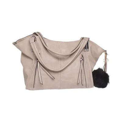 Håndtaske (Beige) Polyester, Polyurethan