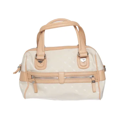 Handbag (Beige) from Tommy Hilfiger Leather, Polyester