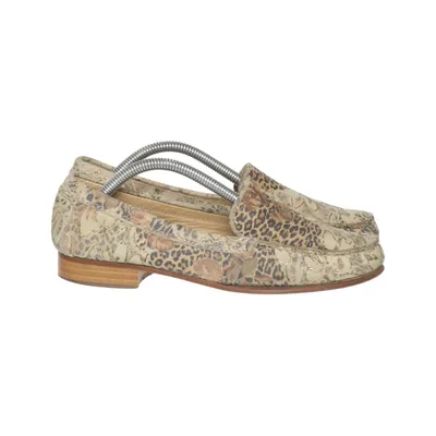 Loafers (Beige, Meerkleurig) van Conte di York Leer