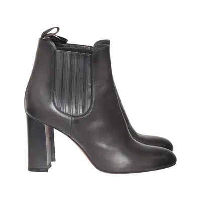 Bottes à talons (Gris) de Santoni