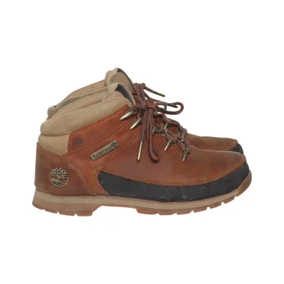 Laced boots (Brown) from Timberland Leather
