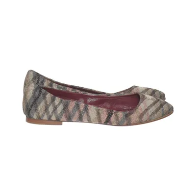 Ballerinasko (Beige, Flerfarvet) fra Missoni Læder