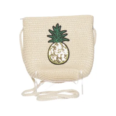 Shoulder-bag (Beige, Multicolored) from Fashion Accessories Polyester