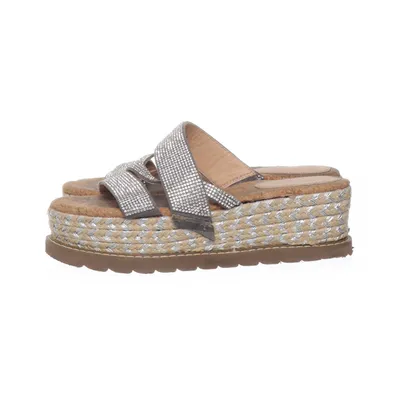 Kilklackar (Silverfärgad, Brun) från ASOS Shoes thumbnail 3