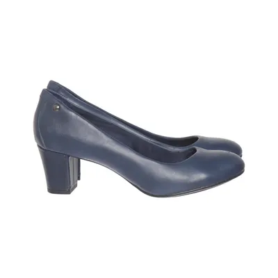 Pumper (Blå) fra Hush Puppies Læder