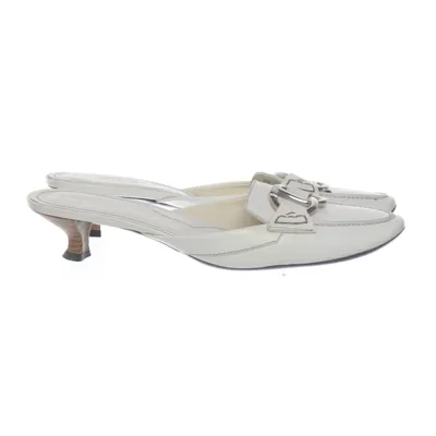 Mules (White) from Tod's