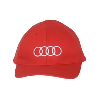 Honkbalpet (Rood) van Audi Katoen