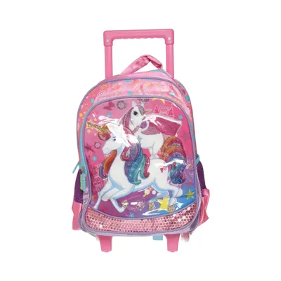 Sac à dos (Rose, Multicolore)