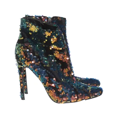 Heeled boots (Black, Multicolored) from Tulipano