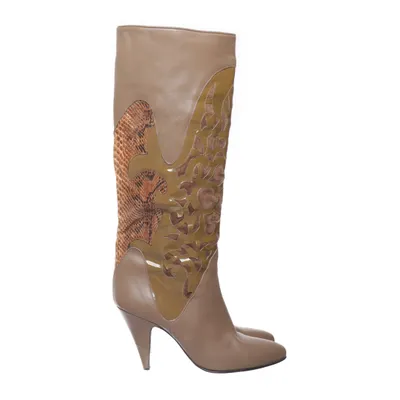 Boots (Brown, Multicolored) from Bama Leather