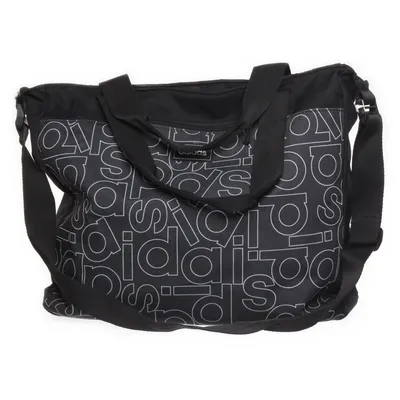 Skuldertaske (Sort, Hvid) fra Adidas Elastan, Polyester