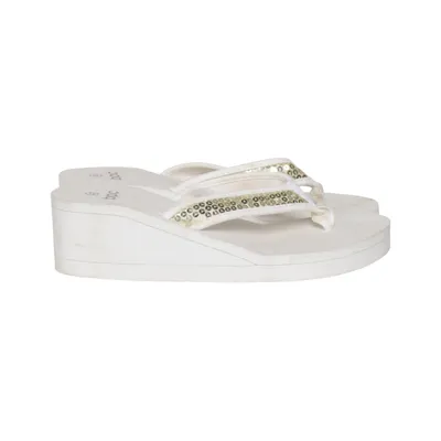 Wedges (White, Gold) from BPC Bonprix Collection