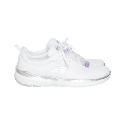Träningsskor (Vit, Silverfärgad) från Skechers