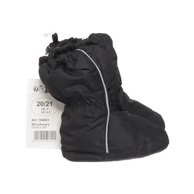 Baby slofjes (Zwart) van Playshoes Polyester, Polyurethaan