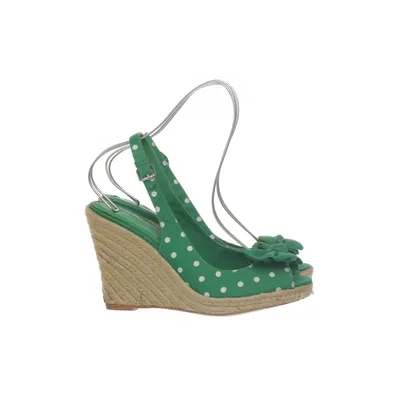 Wedges (Green) from Zara Trafaluc