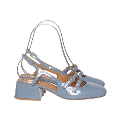 Sandals (Blue) from Les Souliers Sézane Leather