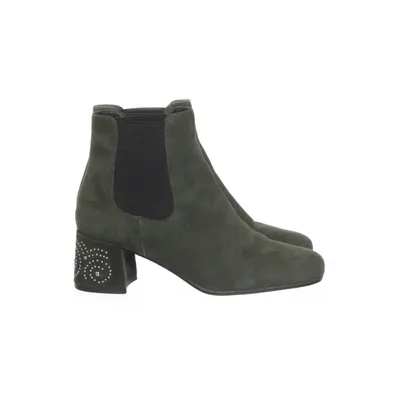 Chelsea boots (Groen) van Tricia Leer