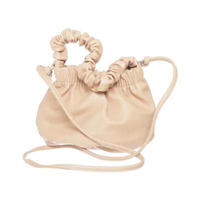 Handtasche (Beige) von Meta Polyester, Polyurethan