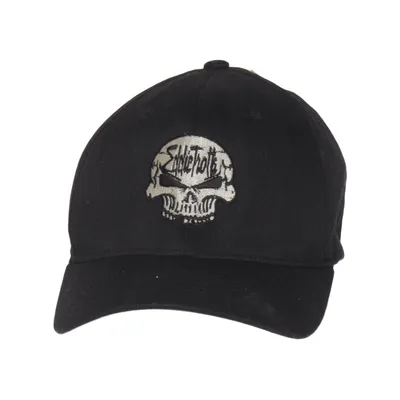 Casquette de baseball (Noir) de Yupoong Coton, Élasthane, Polyester