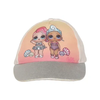 Baseball cap (Pink, Silver, Multicolored) from L.O.L. Surprise! Cotton, Polyester