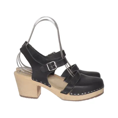 Clogs (Black) from Scorett Leather
