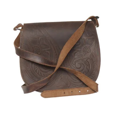 Shoulder-bag (Brown) from Bohemia Leather