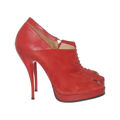 Heeled boots (Red) from Viktor & Rolf