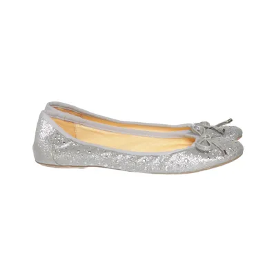 Ballerinas (Silber) von Buffalo London Leder