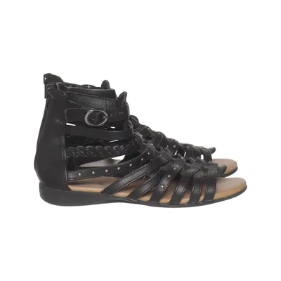 Gladiator sandalen (Zwart) van Zoey