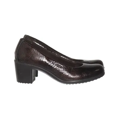 Pumps (Brown) from Imac Leather