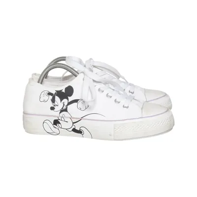 Chaussures en toile (Blanc, Noir) de Disney Mickey Mouse