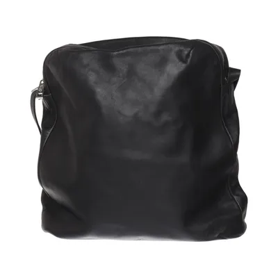 Umhängetasche (Schwarz) von WERA Stockholm Leder