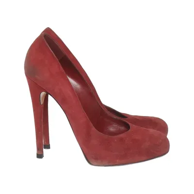 Escarpins (Rouge) de Gianvito Rossi Cuir