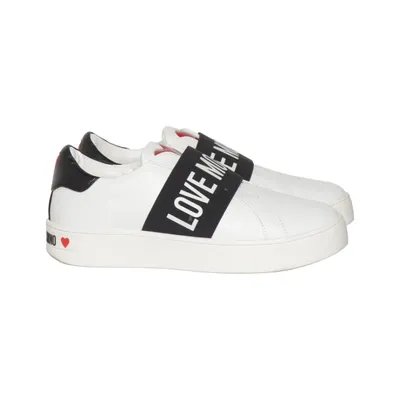 Sneakers (Wit, Zwart, Rood) van Love Moschino Leer