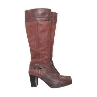 Boots (Red) from Pier One Faux leather