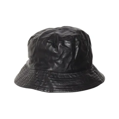 Bucket hat (Black) from Intrend Polyester, Polyurethane