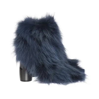 Heeled boots (Blue) from Strategia Fur