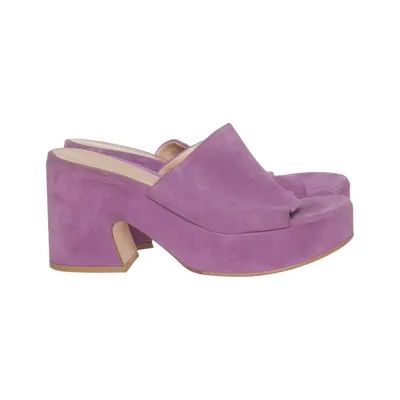 Mules (Violet) de Gianvito Rossi Cuir