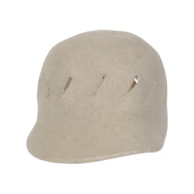 Peaked cap (Beige) from Henrik Vibskov
