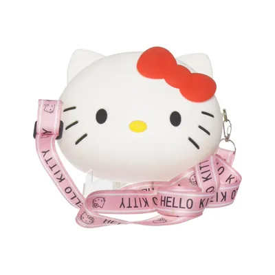Axelremsväska (Vit, Rosa, Röd) från Hello Kitty