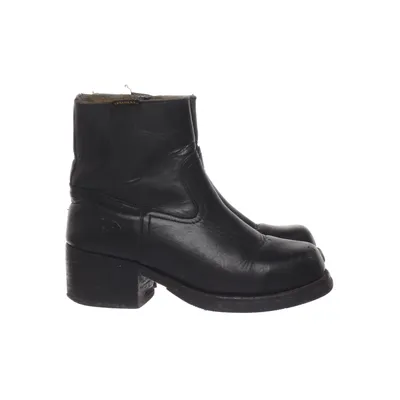 Bottes à talons (Noir) de Skechers Cuir