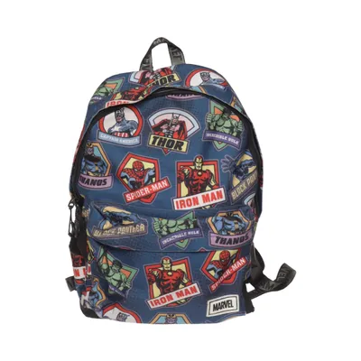 Rucksack (Blau, Mehrfarbig) von Marvel Polyester