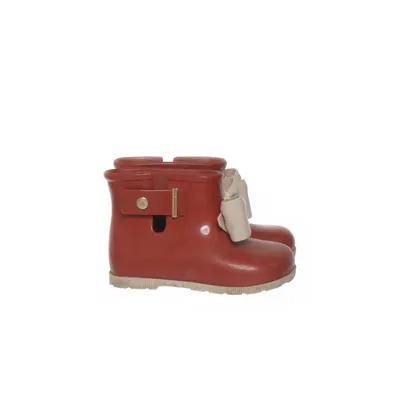 Bottines en caoutchouc (Rouge) de Mini Melissa