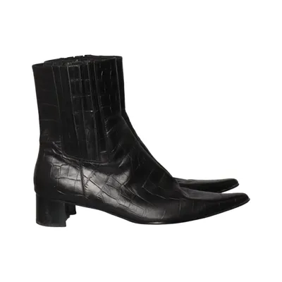 Bottes à talons (Noir) de Roberto Botella