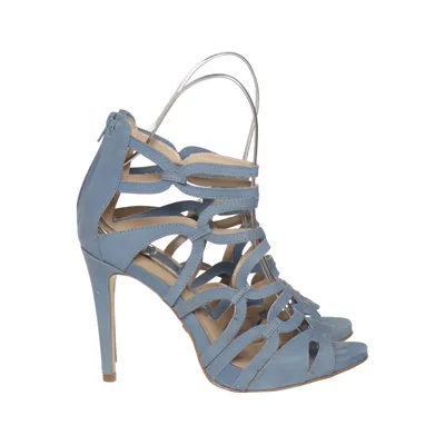 Sandales à talons hauts (Bleu) de Buffalo London Cuir