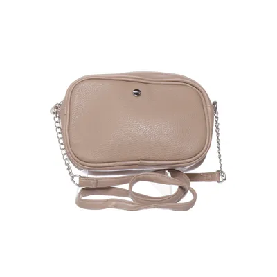 Axelremsväska (Brun) från Glitter Polyester, Polyuretan